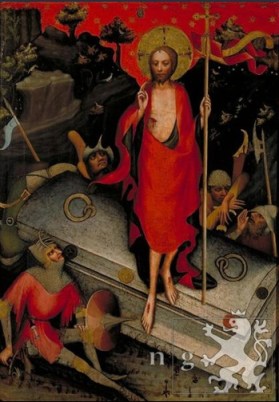 Résurrection de Christ, Maître de retable de Třeboň