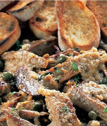 Veal on Capres